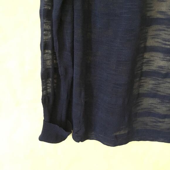 Banana Republic Blue Pattern Open Cardigan - Picture 7 of 8